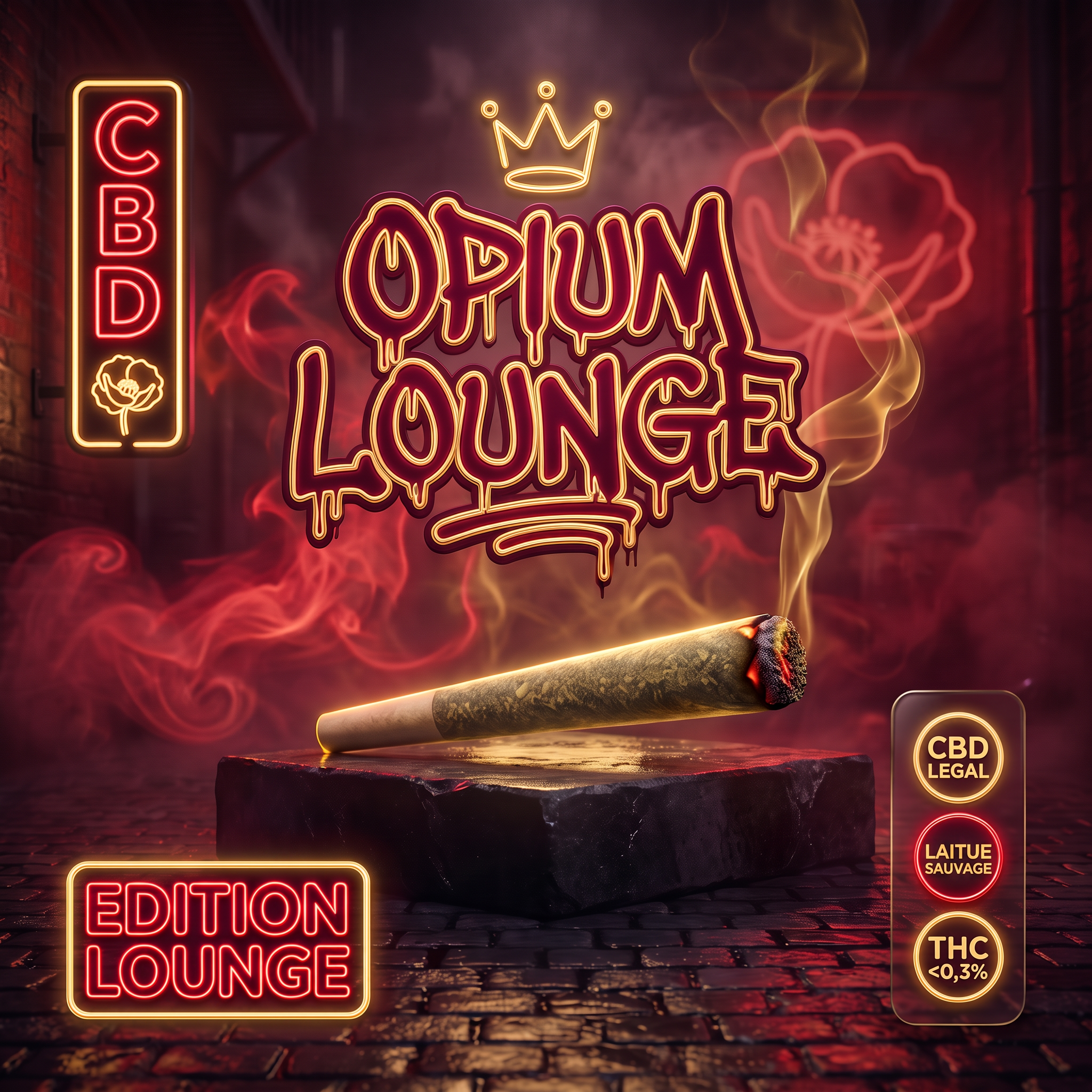 OPIUM LOUNGE   -  1 PRE ROLL